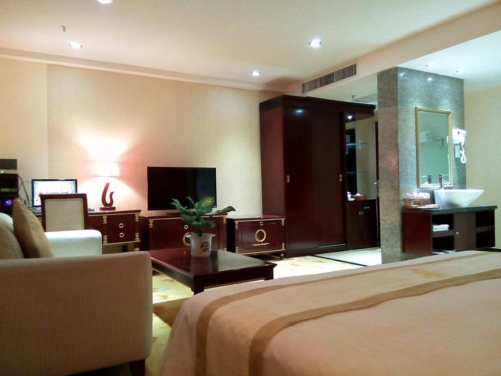 Guangzhou Li Gang Hotel Oda fotoğraf